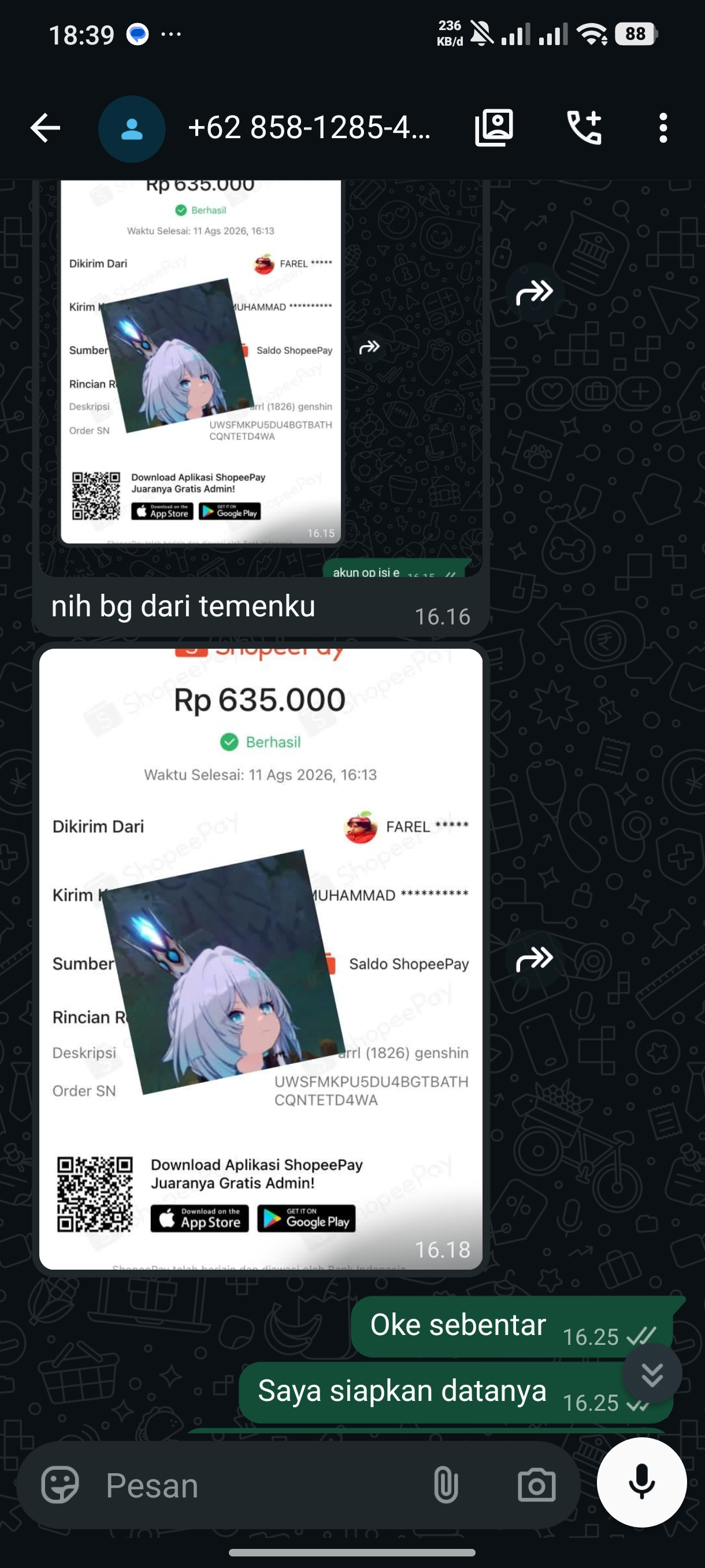 27 bintang 5 sold